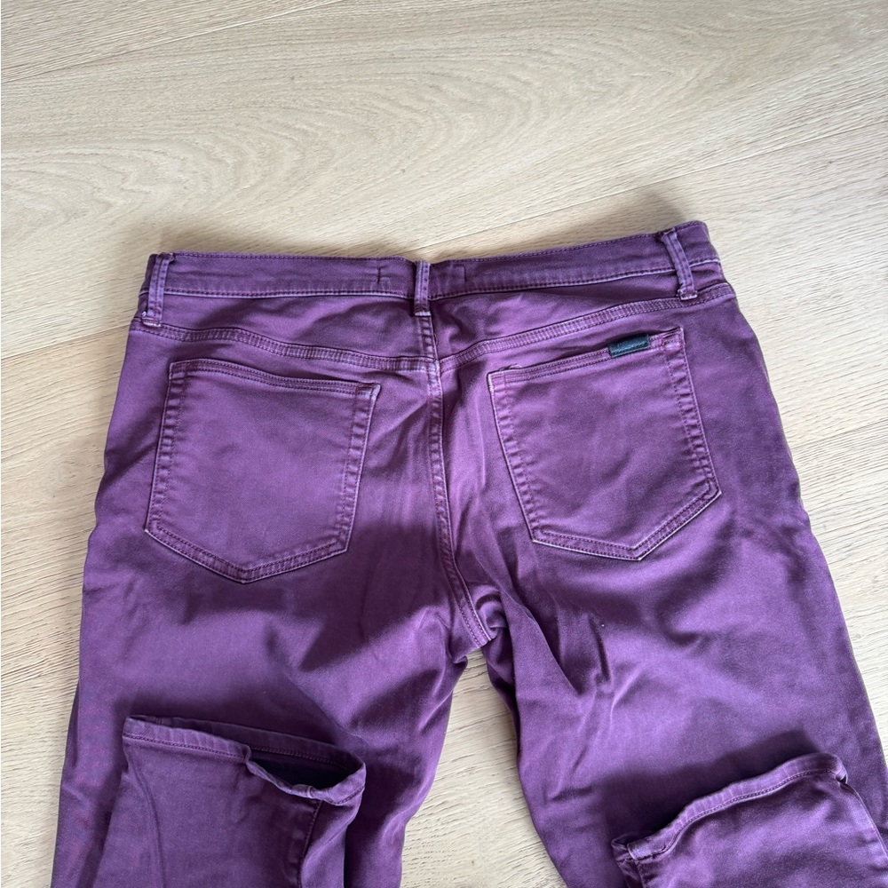 Joe's Jeans Men's Skinny Pants in Deep Purple